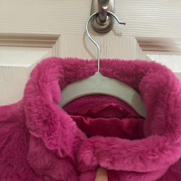 Marc New York Vibrant Soft Velvet Pink Vest - Picture 4 of 9